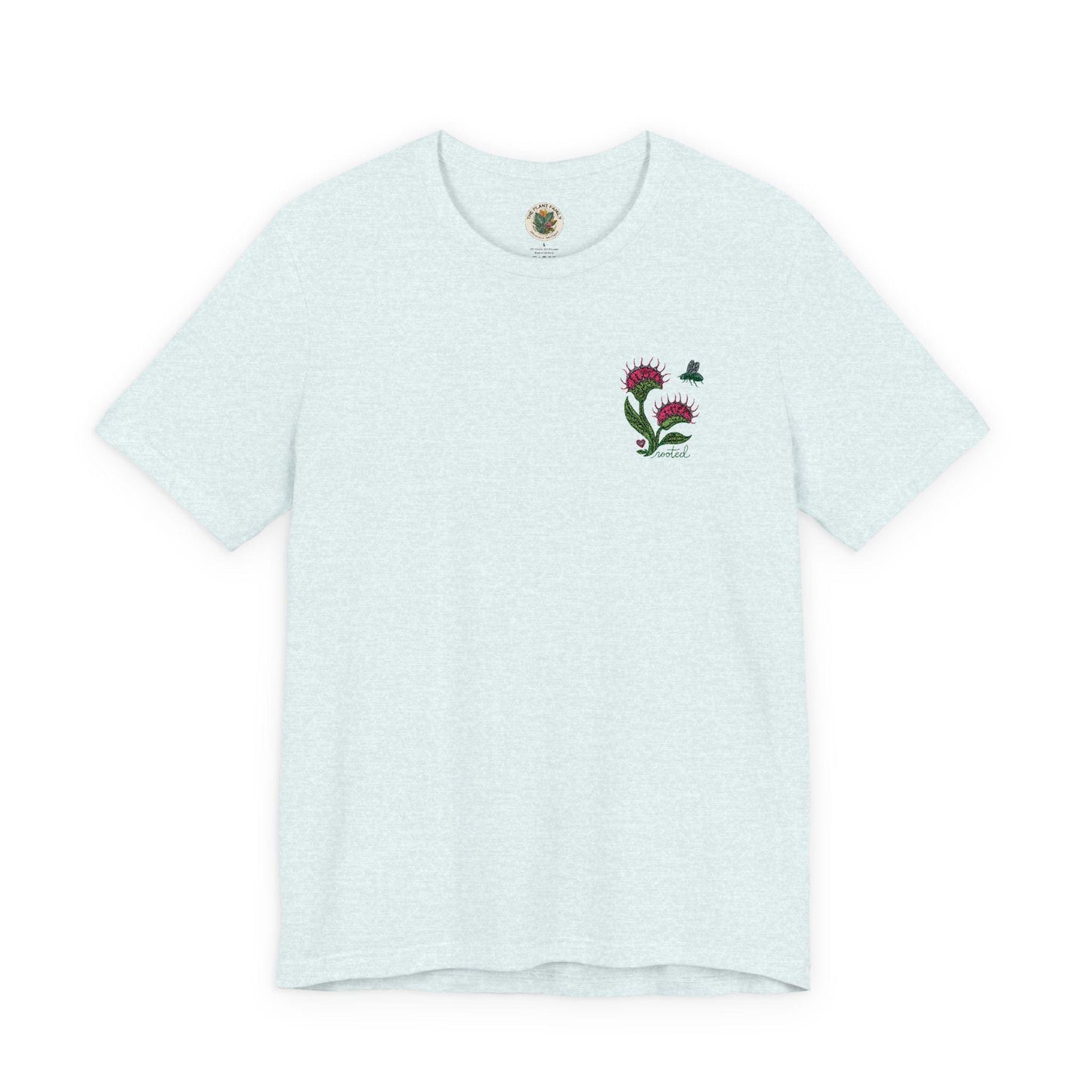 Venus Flytrap Embroidered Shirt | Botanical Rooted Plant Lover Tee