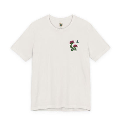 Venus Flytrap Embroidered Shirt | Botanical Rooted Plant Lover Tee