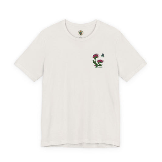 Venus Flytrap Embroidered Shirt | Botanical Rooted Plant Lover Tee