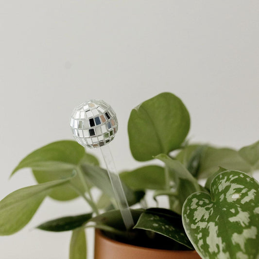 Disco Ball Plant Stick