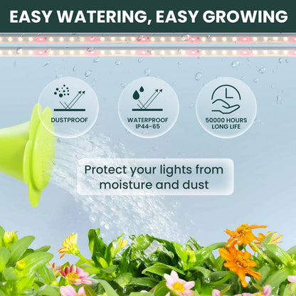 FLEX GROW - Silicone Tube LED Grow Light, 4000K, 2pcs - pro