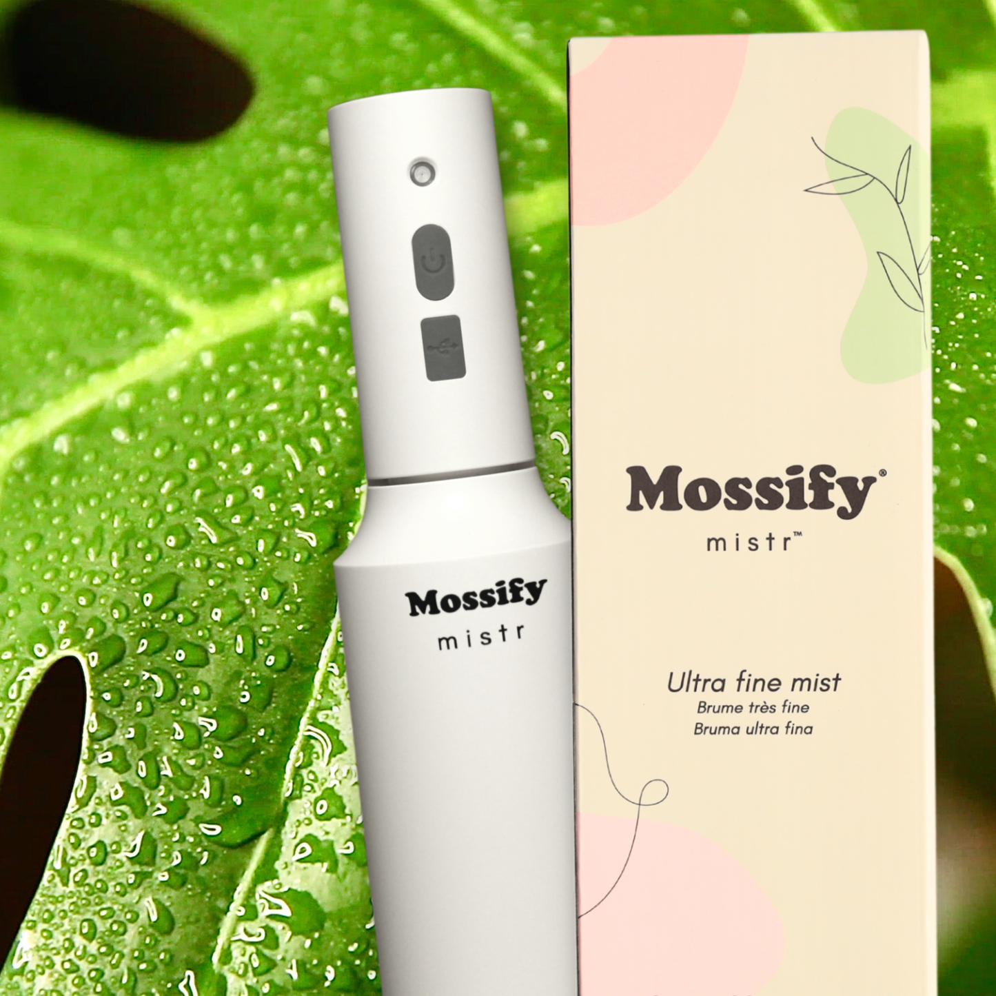Mossify mistr – Automatic & Rechargeable Mister for Plants