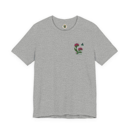 Venus Flytrap Embroidered Shirt | Botanical Rooted Plant Lover Tee