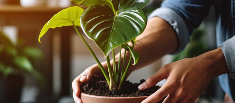 Plant Repotting